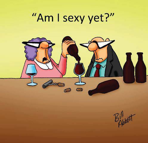 Wine Cartoon